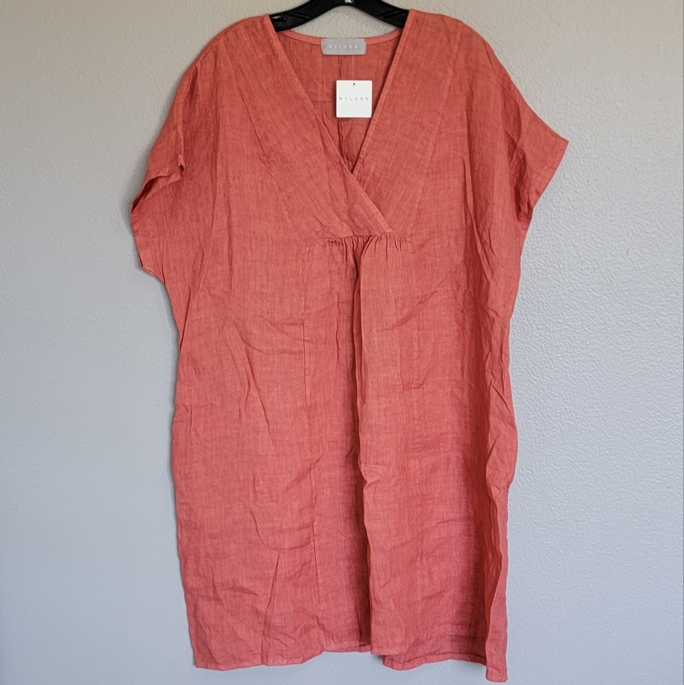NYLAND  ZURI LINEN COVER UP/  O/S